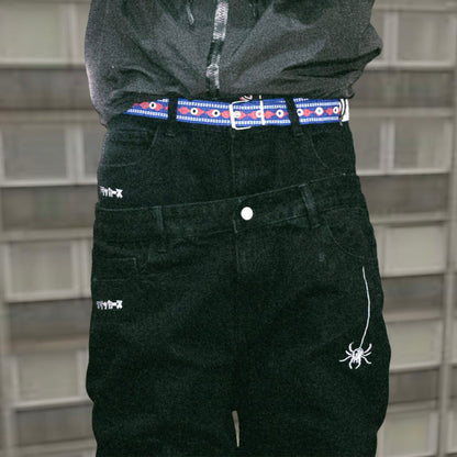 2025 spider web jeans