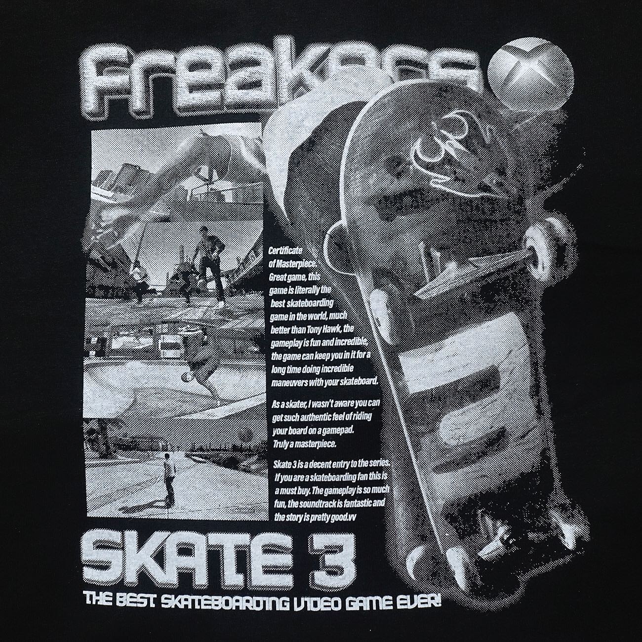 skate 3 t-shirt