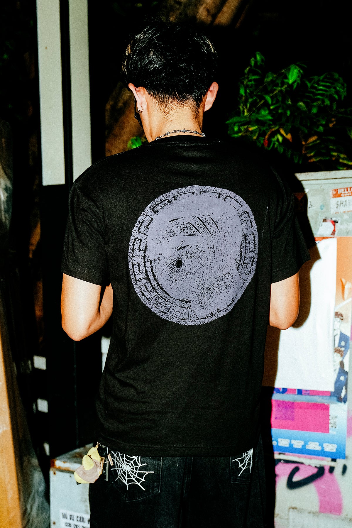SVDNINJVZ T-shirt - Purple Logo