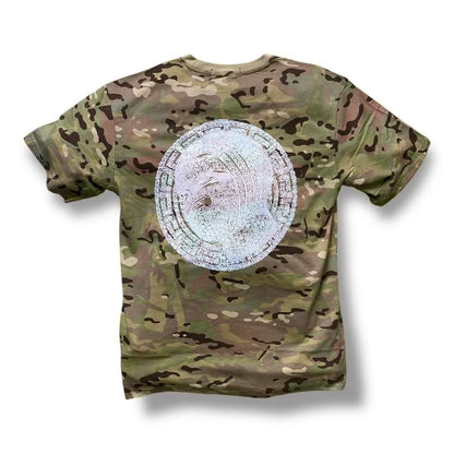 SVDNINJVZ Iced Silver Pendant T-shirt - V2