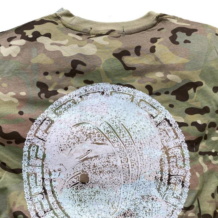 SVDNINJVZ Iced Silver Pendant T-shirt