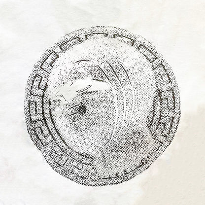 SVDNINJVZ Iced Silver Pendant T-shirt