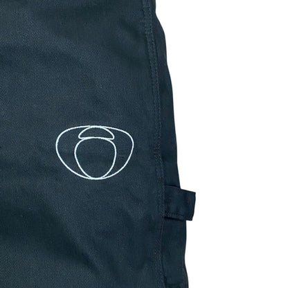 NWO LOGO JORTS (SOLID BLACK)